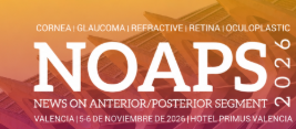 NOAPS 2026 · News on Anterior/Posterior Segment · Valencia, 5-6 de noviembre de 2026 · Hotel Primus Valencia
